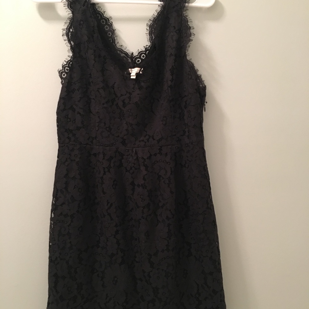 Joie Nikolina Black Lace Tank Dress - Picture 5 of 8